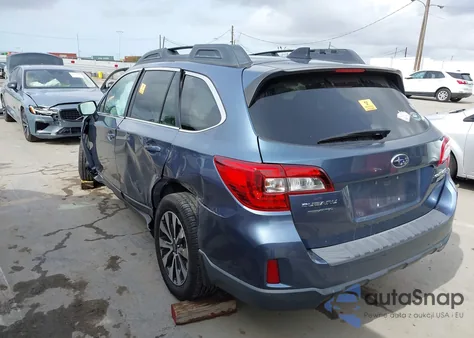 2016 Subaru Outback 2.5I Limited z USA, uszkodzony, nr VIN 4S4BSANC2G3218540